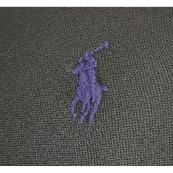 Polo Ralph Lauren Men's XL‎ Tall Button Down Dark Green Heavy Weight Shirt - Picture 2 of 7